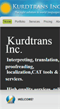 Mobile Screenshot of kurdtrans.com